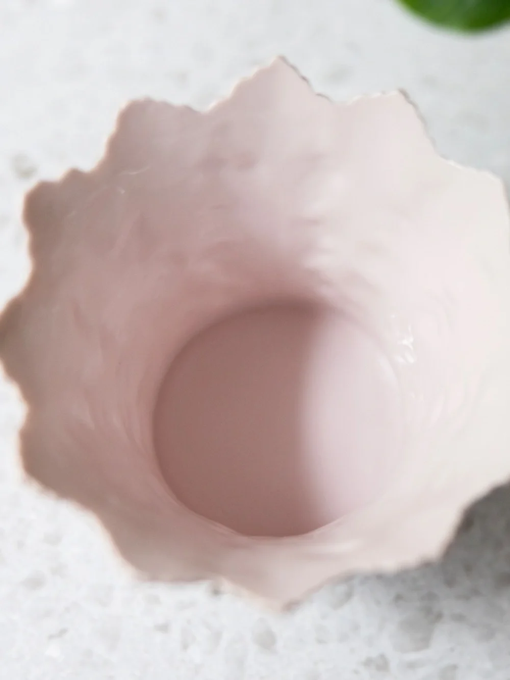 Vintage Lefton Japan 1183 pink roses planter flower pot ceramic 3.5